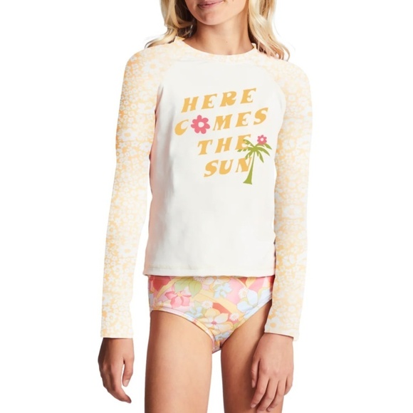Billabong Other - Billabong Youth Sunbeams Forever Long Sleeve Rash Guard